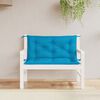 vidaXL Garden Bench Cushion Set of 2 Light blue