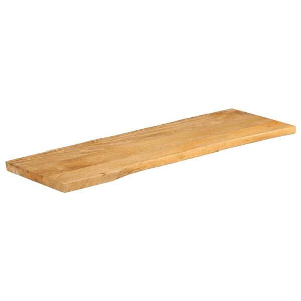 vidaXL Table Top Natural Solid mango wood 55.1 x 15.7 in Durable