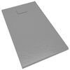 vidaXL Shower Base Tray SMC Grey 47.2x27.6"