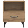 vidaXL Bedside Cabinet Artisan Oak 15.75 x 13.78 x 18.70 in