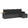 vidaXL Garden Sofa Set Grey, Dark Grey