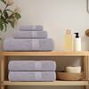 vidaXL Guest Towel Set of 10 Gray 100% Cotton 11.8 x 19.7 in