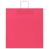 vidaXL Paper Bags 250 pcs with Handles Pink 45x17x48 cm