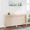 vidaXL Radiator Cover 66.5x7.5x33.1" Solid Wood Pine