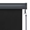 vidaXL Roller Shade Anthracite Polyester with PA Coating 55.1x98.4in