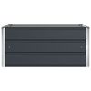 vidaXL Planter Anthracite 39.37 x 39.37 x 17.72 in Steel