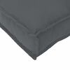 vidaXL Pallet Cushion Set 2 pcs Anthracite 180 x 40 x 8 cm