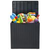 Keter Outdoor Storage Box Anthracite Plastic PP Large Durable