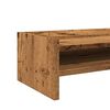 vidaXL Monitor Stand Old Wood 16.5x9.4x6.3" Engineered Wood