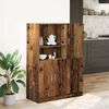 vidaXL Kitchen Cabinet Set Old wood Engineered wood Medium