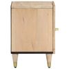 vidaXL Bedside Cabinet Bleached Natural