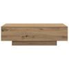vidaXL Coffee Table Artisan oak Engineered wood Medium Durable