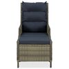 vidaXL Garden Lounge Set Brown