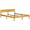 vidaXL Bed Frame Natural Wood Solid Mango Wood Super King Durable