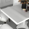 vidaXL Table Protector PVC 35.4 x 35.4 in Scratch-resistant materials