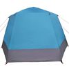 vidaXL Camping Tent Blue 420 x 420 x 227 cm Polyester