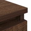 vidaXL TV Cabinet Brown Oak Engineered Wood TV Cabinet Rectangular