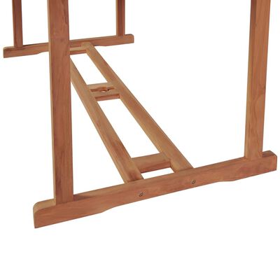 vidaXL Patio Table 70.9"x35.4"x29.5" Solid Teak Wood