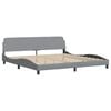 vidaXL Bed Frame Light Grey