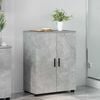 vidaXL Bathroom Cabinet Concrete Grey 23.62 x 13.78 x 31.50 in