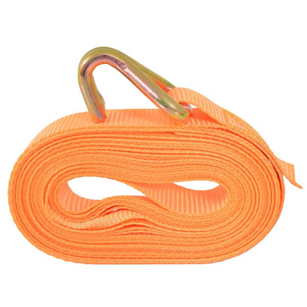 vidaXL Ratchet Tie Down Straps 10 pcs 0,4 Tonnes 19.7 'x0.98 " Orange