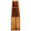 vidaXL Raised Bed Natural wood color Solid acacia wood Large Planters