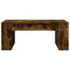 vidaXL Coffee Table Smoked Oak Engineered Wood Small Coffee Table