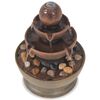 vidaXL Indoor Fountain Brown Polyresin Small Decorative Inlays