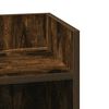 vidaXL Side Table Set of 2 Smoked Oak Engineered Wood Small Side Table