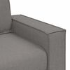 vidaXL Sofa Taupe 86.61 x 30.71 x 33.07 in Fabric