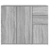 vidaXL Sideboard Grey Sonoma Engineered Wood Sideboard Rectangular
