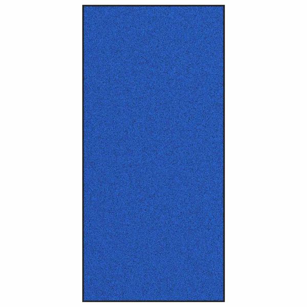 vidaXL Doormat Other Blue and Black 47.3" x 98.4" Polyamide and PVC