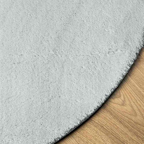 vidaXL Carpet HUARTE Grey 66.93 x 47.24 in 100% Polyester