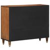 vidaXL Sideboard Brown 35.43 x 12.99 x 29.53 in Solid Mango Wood