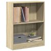vidaXL Bookshelf Sonoma oak Engineered wood Compact Bookshelf
