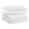 vidaXL Duvet Set with Pillow 3 pcs White Down Feather