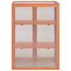 vidaXL Greenhouse Wooden Wood and Polycarbonate board 29.5x18.5x42.9 in