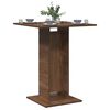 vidaXL Bistro Table Brown oak Engineered wood Small Durable