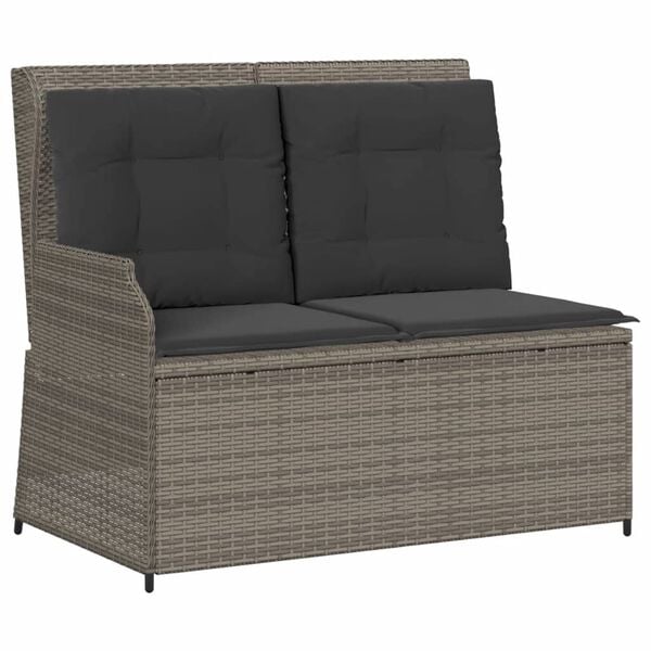 vidaXL Garden Lounge Set Grey