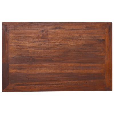 vidaXL Coffee Table 31.5"x19.7"x15.7" Solid Teak Wood