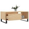 vidaXL Coffee Table Sonoma Oak Engineered wood, metal Coffee Table