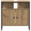 vidaXL Bathroom Furniture Set 4 pcs Artisan Oak Engineered Wood