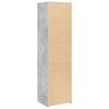 vidaXL Highboard Concrete grey Engineered wood Tall Highboard