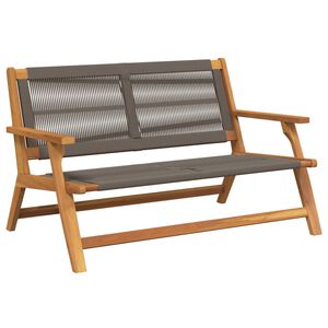 vidaXL Garden Furniture Grey 48.03 x 30.71 x 28.74 in