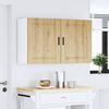 vidaXL Kitchen Wall Cabinet Set of 2 Artisan Oak Engineered wood Medium