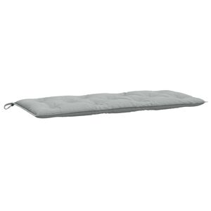 vidaXL Garden Bench Cushion Melange light grey Fabric (100% polyester)
