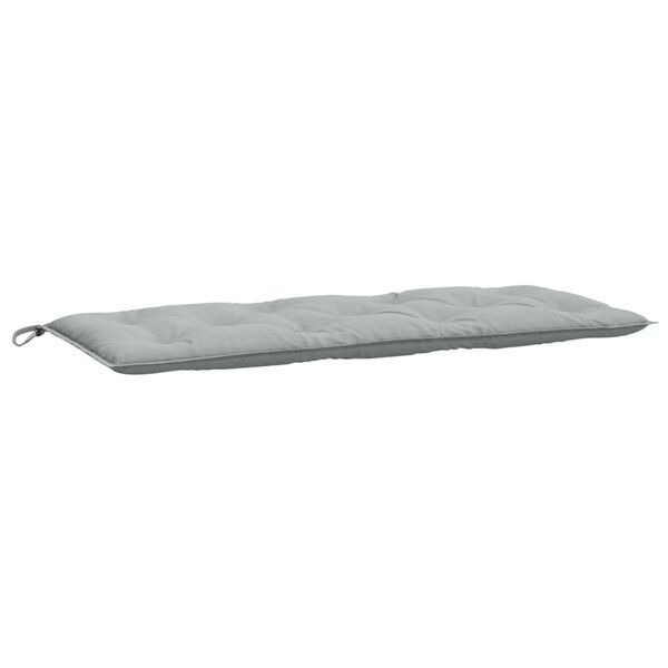 vidaXL Garden Bench Cushion Melange light grey Fabric (100% polyester)
