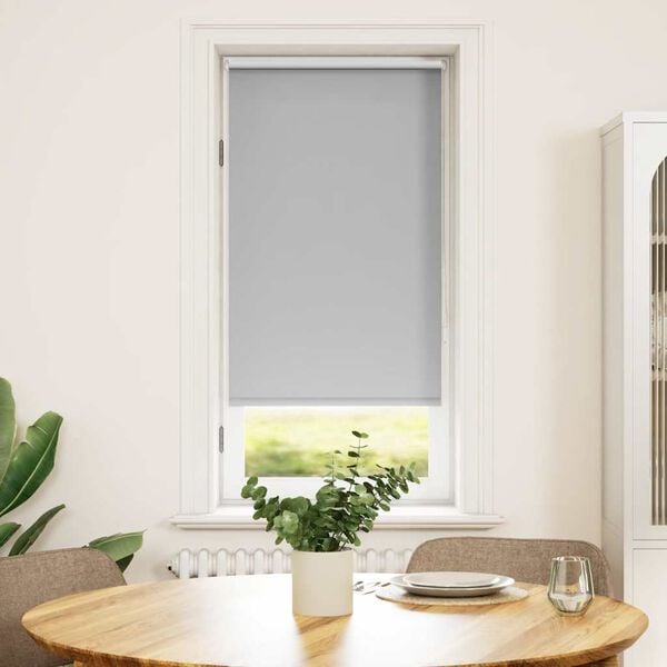 vidaXL Roller Blind Blackout 15.7"x39.4" Gray