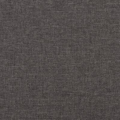 vidaXL 3-Seater Sofa Dark Gray 70.9" Fabric
