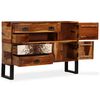 vidaXL Sideboard Solid Acacia Wood 45.3"x11.8"x31.5"